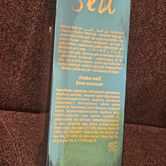 tarte Makeup Brand New Tarte Seaglass Shimmer Body Gel 338 Fl Oz